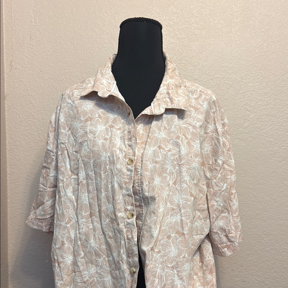 Floral Button-Up Shirt